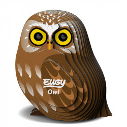 Puzle 3D Owl Eugy