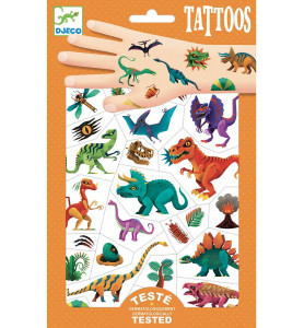 Tatuajes Dino Club Djeco