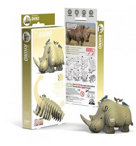Puzle 3D Rinoceronte Eugy