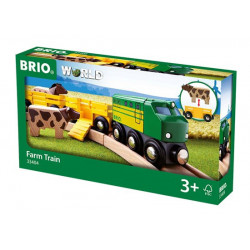 Tren de la granja Brio