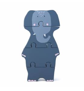 Puzzle Elefante de madera...